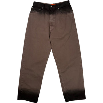 Dip Dyed Jean Cut Trouser Shark Denim