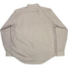 Crochet Vent Floater Shirt Maroon Stripe