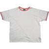 Ringer Tee Pale Pink