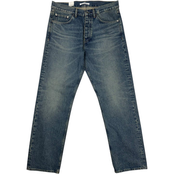 Standard Fit Dark Blue Vintage Denim