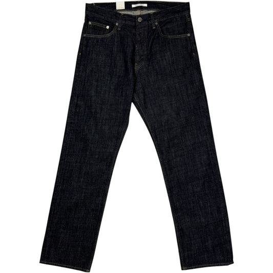 Tapered Fit Simple Rinse Blue Denim