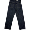 Loose Fit Simple Rinse Blue Denim