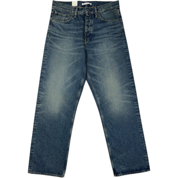 Loose Fit Dark Blue Vintage Denim