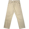Loose Fit Ecru Contrast Denim