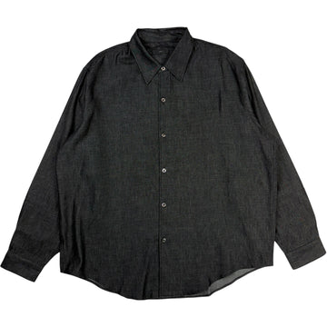 Lynn Poplin L/S Shirt Black Chambray
