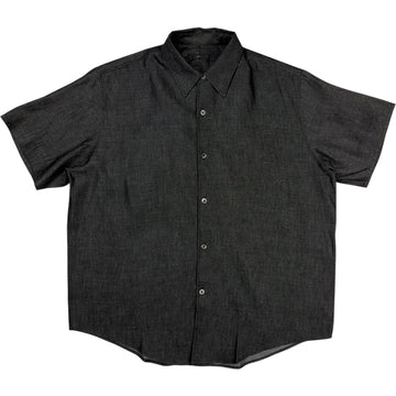 Lynn Poplin S/S Shirt Black Chambray