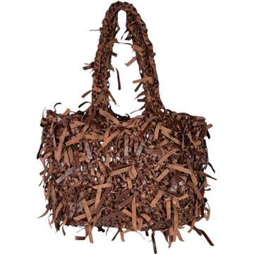 Agape Bag Chunky Braided Brown