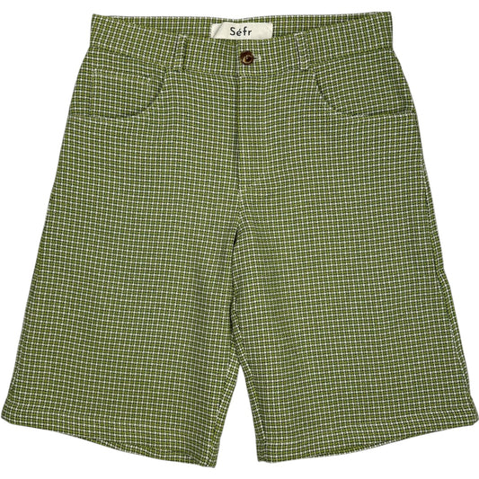 Nasedo Shorts Soft Green Check