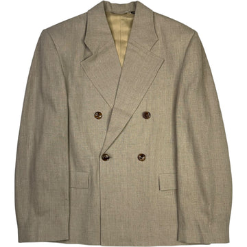 Donovan Blazer Beige Concrete Linen