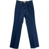 70s Cut Blue Press Crease