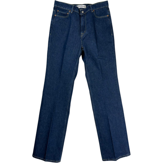 70s Cut Blue Press Crease