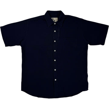 Roque Grandpa Baggy Shirt Dark Navy