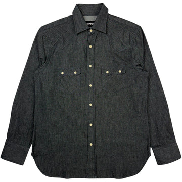 Aariosto Western Shirt Black