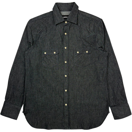 Aariosto Western Shirt Black