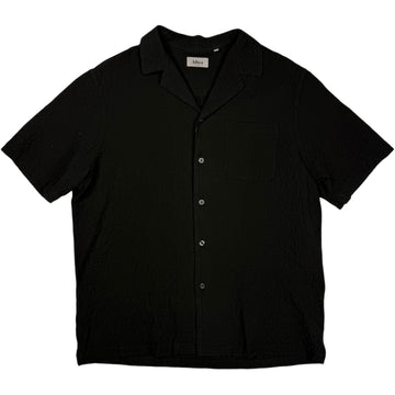 Hadley Seersucker Shirt Black