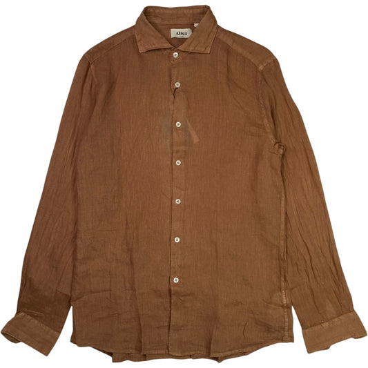 Mercer Linen Shirt Tan