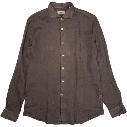 Mercer Linen Shirt Brown