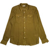 Dallas Linen Overshirt Mustard