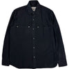 Sandell Cotton-Linen Overshirt Navy