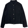 Saul Cotton-Linen Jacket Navy