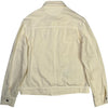 Saul Cotton-Linen Jacket Dark Cream