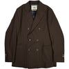 Carlo Double-Breasted Blazer Brown