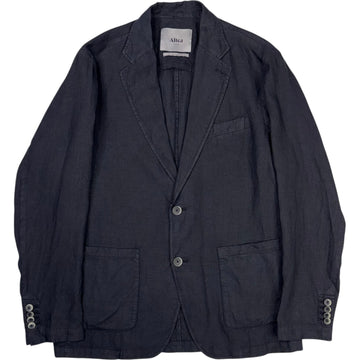 Aaron Linen Blazer Navy