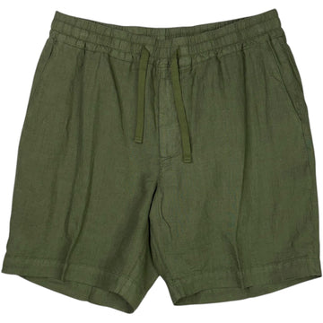 Samuel Linen Short Army Green