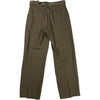 Odell Linen Trouser Bottle Green