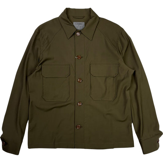 Balio Overshirt Brown Wool