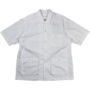 Broadcloth Off White Short Sleeve Shirt