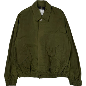 Waxed Cotton Olive Jacket