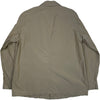 Crinkle Cotton Gray Overshirt