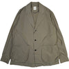 Crinkle Cotton Gray Overshirt