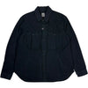 High Density Cotton Hemp Navy Overshirt