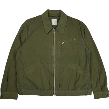 High Density Cotton Hemp Olive Jacket