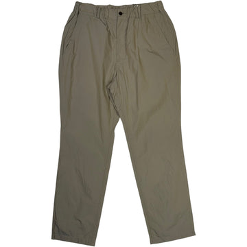 Crinkle Cotton Gray Trouser