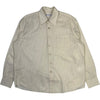 Above Shirt Faded Bone Windstripe Lyocell