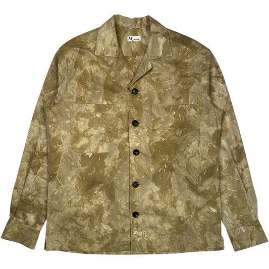 Aabba Cotton Beige Overshirt