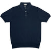Aamendola Cotton Navy Polo