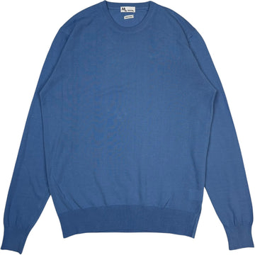 Aalfeo ML Cotton Azzurro Long Sleeve T-Shirt