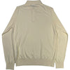 Aaric Cotton Panna Long Sleeve Polo
