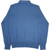 Aaric Cotton Azzurro Long Sleeve Polo