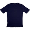 Aalfeo Tu Linen Navy T-Shirt