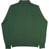 Aaric Cotton Green Long Sleeve Polo