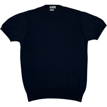 Aalfeo Cotton Navy T-Shirt