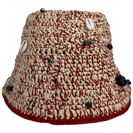 Kofia Bucket Hat Rusty Red Melange