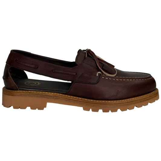 Barolo Boat Sandal Maple Brown