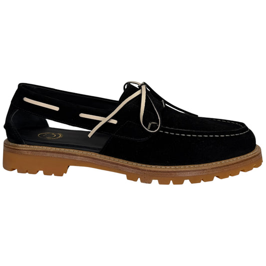 Barolo Boat Sandal Dusky Black