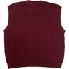 Tembe Knit Vest Aubergine Cotton Boucle